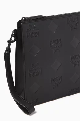 Mcm monogram leather top