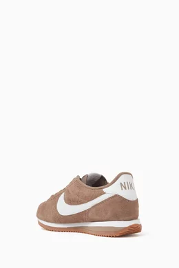 Buy Nike Brown Cortez Vintage Sneakers in Suede For Women Online Ounass Bahrain