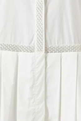 Lace and beads maje top