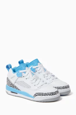 Buy Nike White Jordan Spizike Low Sneakers For Boys Online Ounass Bahrain