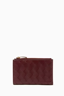 Bottega veneta intrecciato wallet top