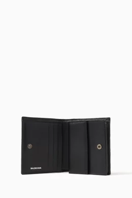 ヘアアクセサリー Balenciaga Card case with coin purse black Very good condition Balenciaga mini wallet case black