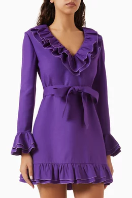 Valentino purple dress on sale