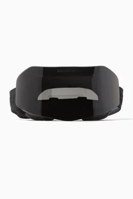 Buy Balenciaga Black Ski Mask Goggles in Injected Nylon For UNISEX
