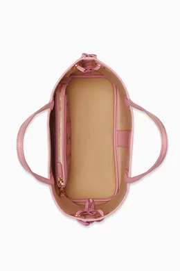 Mcm pink shopper tote shop
