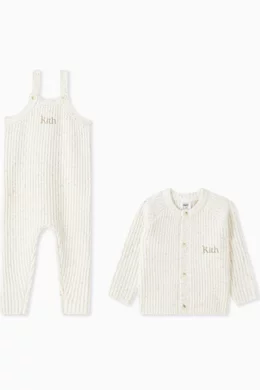 Buy Kith Neutral Two piece Gift Set For Baby Girls Online Ounass Bahrain