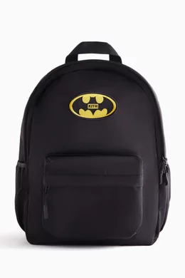 Buy Kith Black x Batman Multi compartment Backpack in Nylon For Boys Online Ounass Bahrain