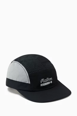 NEIGHBORHOOD X MALBON GOLF CAMPER HAT