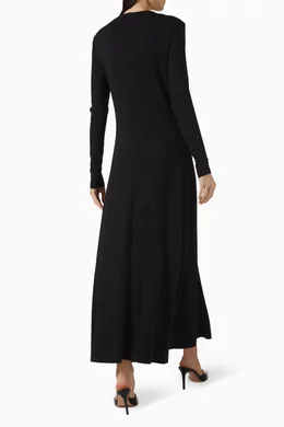 chinese dress ladies Shop Column Dress - Black | Kowtow Clothing main image 0