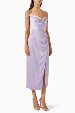 strapless open back dress Elliatt