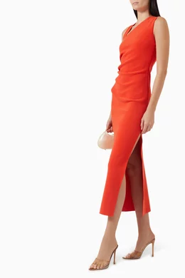 strapless open back dress Letty Midi Dress – HEMLINE French Quarter main image 1