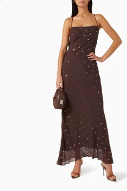 cobalt blue maxi dress with sleeves Tia 78673 Cobalt Blue Long Sleeve Evening Dress – Dotique