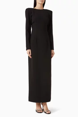strapless open back dress Open Back Dress main image 0