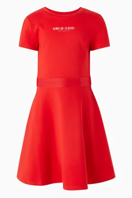 calvin klein fit and flare dress red Beige Cotton Kaftan Dress with Olive Green Embroidery