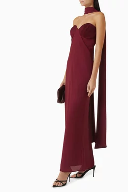 lacey lady maxi dress Baltic Born Womens Aspen Smocked Lace Maxi Dress | Off White