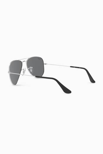 hover state of Aviator™  Mirror Sunglasses  