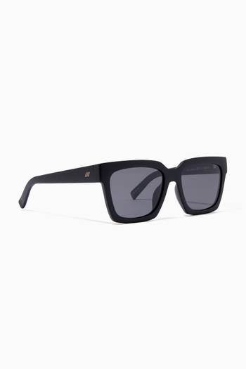 hover state of Weekend Riot Square Sunglasses    