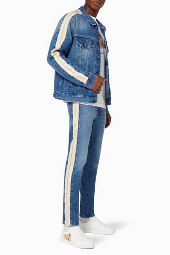 hover state of Track Jeans in Denim  