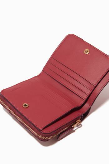 hover state of Billfold Wallet In Colour-block Signature Canvas