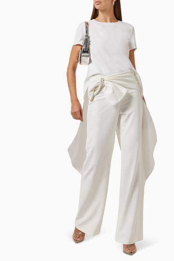 hover state of Whitley Pants in Stretch Crepe