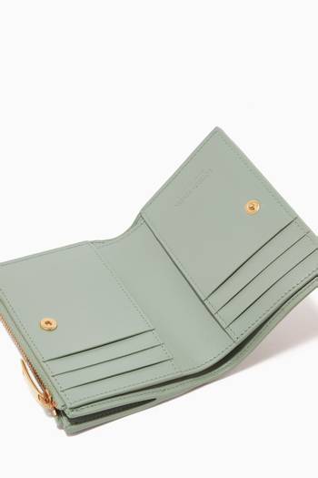 hover state of Bi-fold Wallet in Intrecciato Nappa Leather