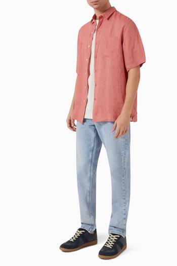 hover state of Patch Pocket Shirt in Linen