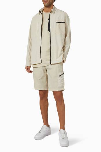 hover state of Dover Zip-pocket Shorts in Cotton