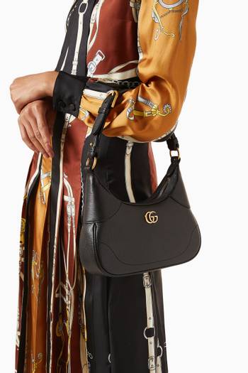 hover state of Small Aphrodite Shoulder Bag in Leather
