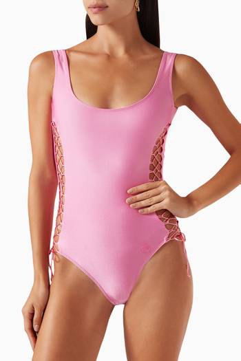 hover state of Donatella One-piece Swimsuit in Nylon