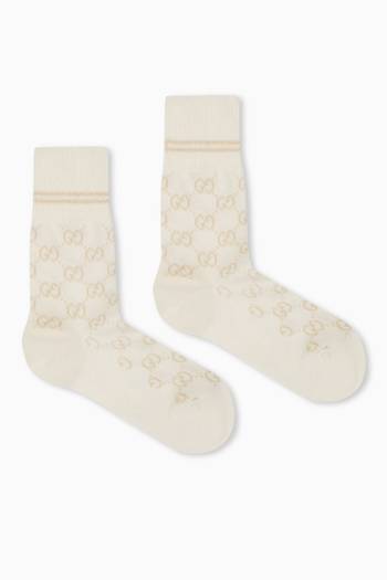 hover state of GG Socks in Stretch Cotton