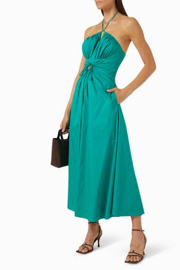 hover state of Status Cut-out Midi Dress