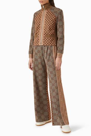 hover state of G Rhombus Pants in Jersey-jacquard
