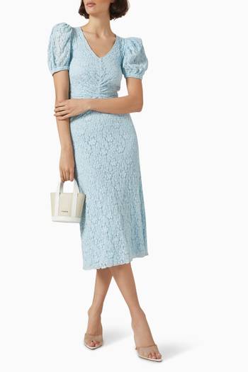 hover state of Sigrid Midi Dress in Lace