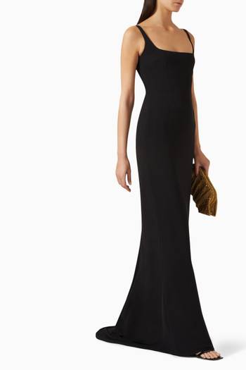hover state of Electra Gown in Crepe