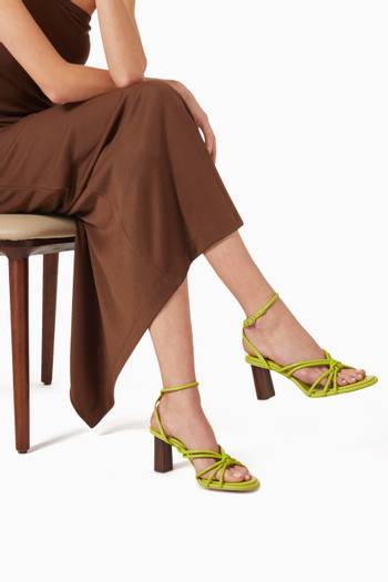 hover state of Strappy 70 Sandals in Leather