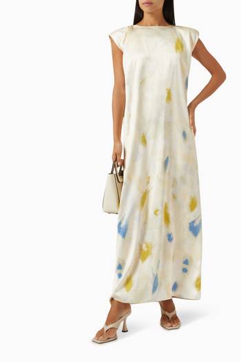 hover state of Printed Maxi Dress