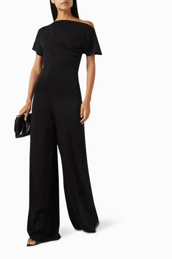 hover state of Wide-leg Pants in Knit