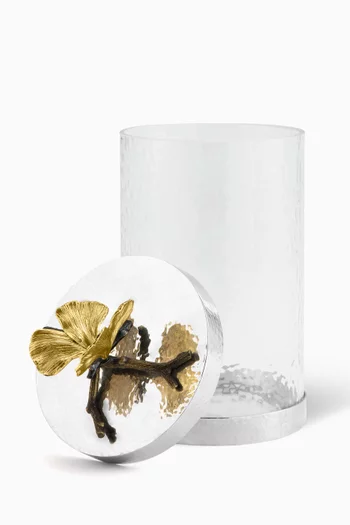 Medium Butterfly Gingko Canister