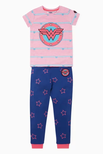 Wonder Woman Star-Print Sweatpants 