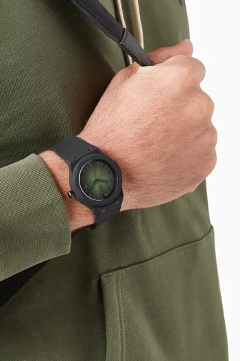 Silicon Strap Japanese Quartz Watch     