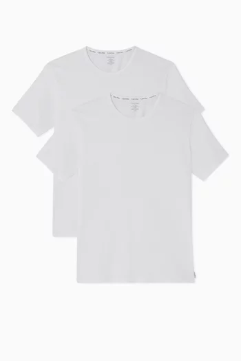Lounge Cotton T-Shirts, Set of 2      