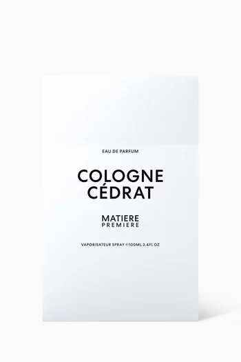 Cologne Cédrat Eau de Parfum, 100ml      