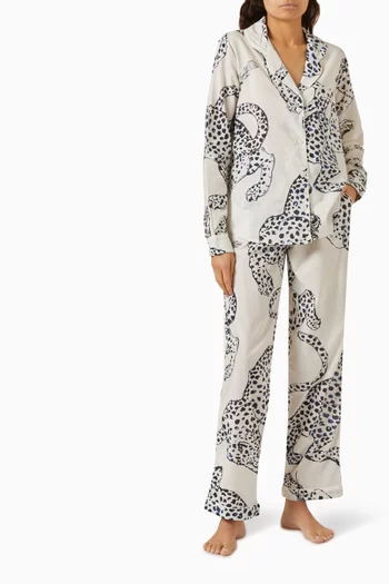 The Jag Long Cotton Pyjama Set     