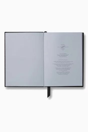 دفتر ملاحظات باناما سوهو جلد بارز بصفحات فارغة