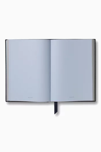 دفتر ملاحظات باناما سوهو جلد بارز بصفحات فارغة