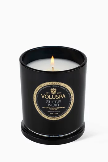Suede Noir Classic Candle, 270g  