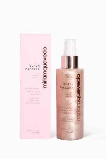 Black Baccara Hair Texturizing Wave Mist With Rose Gold, 150ml 