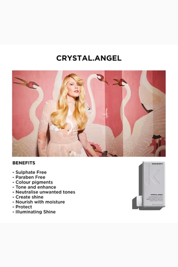 CRYSTAL.ANGEL – Colour Enhancing Conditioner for Coloured Shiny Hair, 250ml