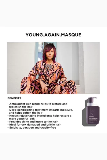 YOUNG.AGAIN.MASQUE – Treatment Masque for Dry & Damaged Hair, 200ml