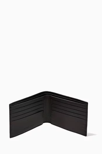 Bi-Fold Wallet in Intrecciato Calfskin    